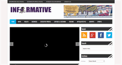 Desktop Screenshot of informativenews.co.ls